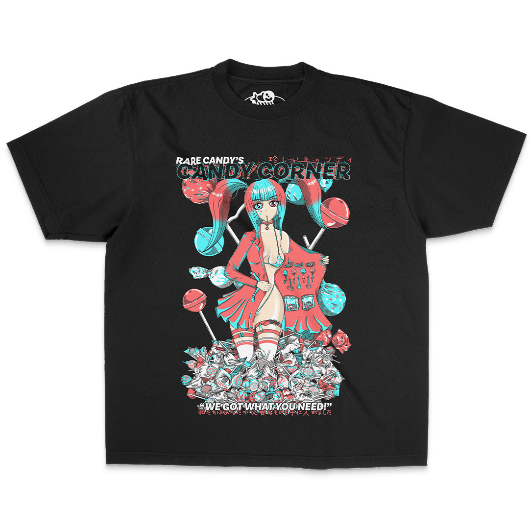 Candy Corner - Black - Tee