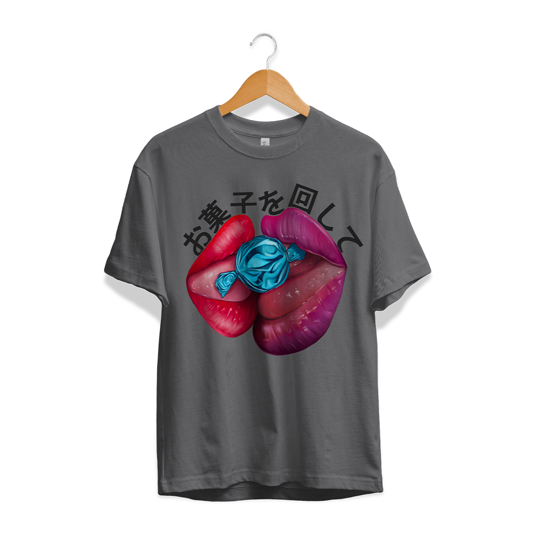 Sweet Passion - Gray - Tee