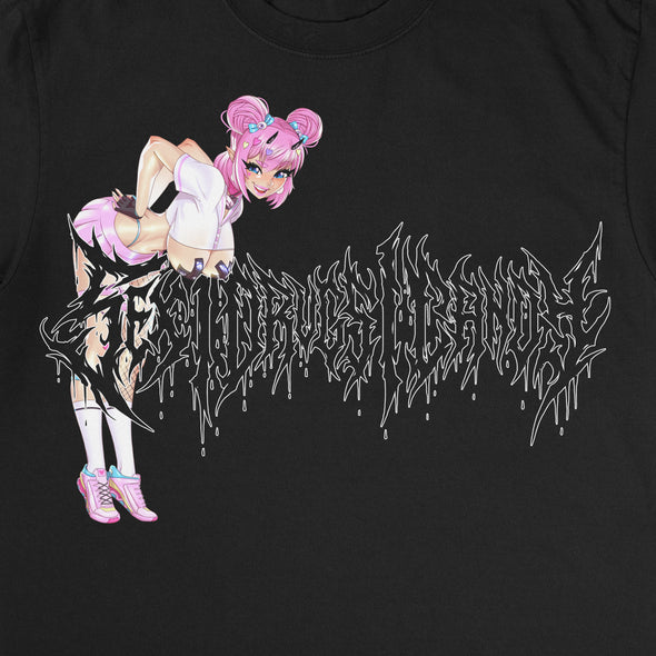 Candy Death Pinup - Black - Tee