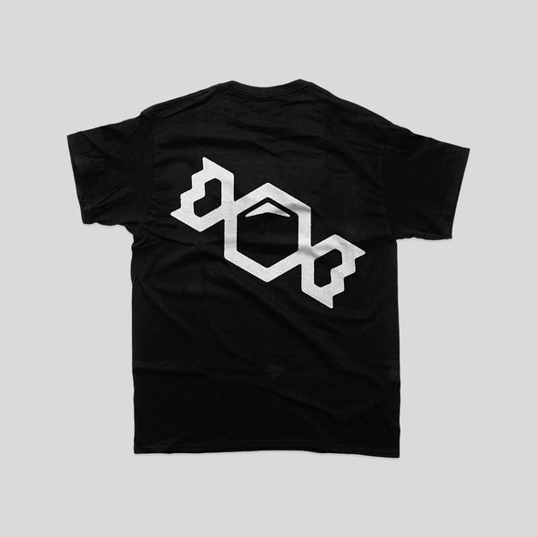 Puff Print Logo - Black - Tee